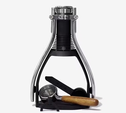 ROK Presso Smartshot Black Manual Espresso Machine + 250g Free Coffee