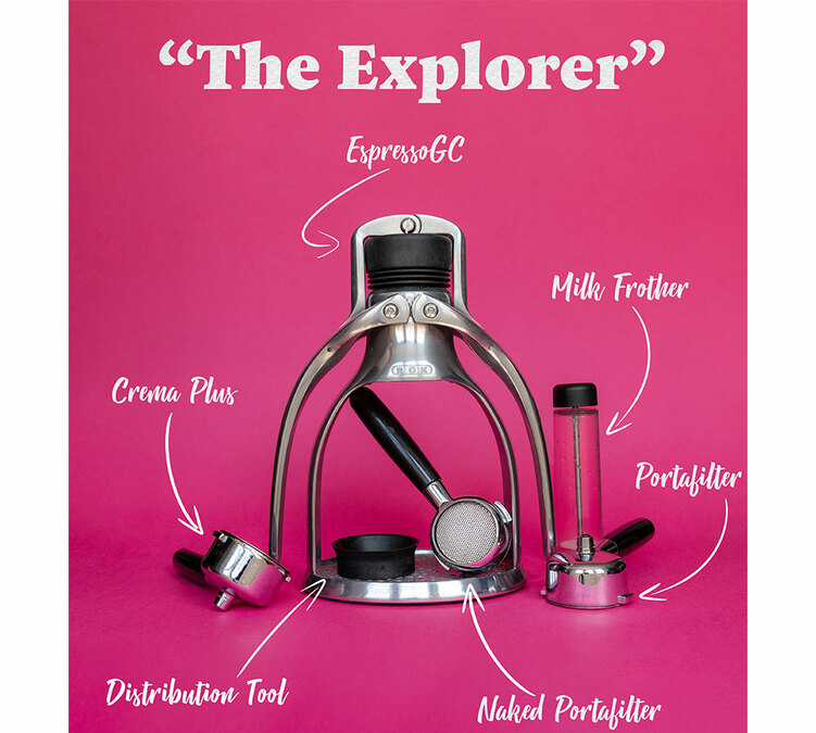 ROK EspressoGC Explorer Edition Lever Espresso Machine