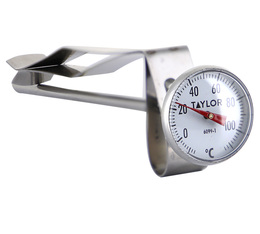 Milk thermometer with clip