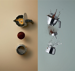 stainless steel moka pot